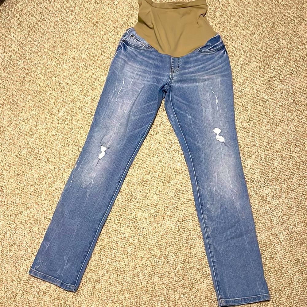 Maternity jeans.